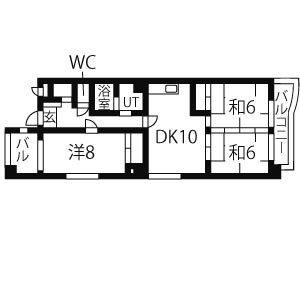 3LDK 間取り図