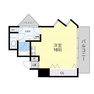 ワンルーム 間取り図