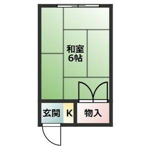 ワンルーム 間取り図