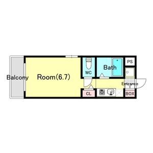 ワンルーム 間取り図