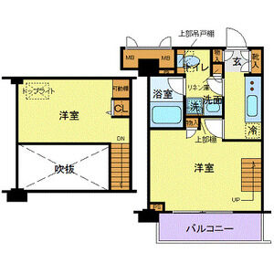 2K 間取り図