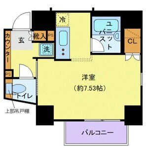 ワンルーム 間取り図