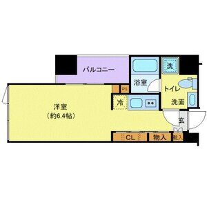 ワンルーム 間取り図
