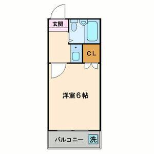 ワンルーム 間取り図