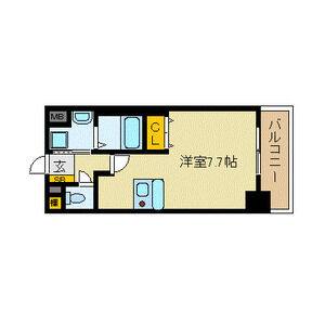 ワンルーム 間取り図