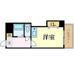 ワンルーム 間取り図
