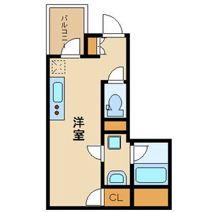 ワンルーム 間取り図