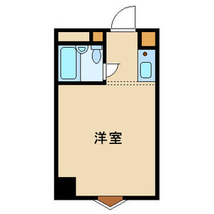 ワンルーム 間取り図