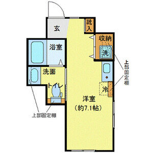 ワンルーム 間取り図