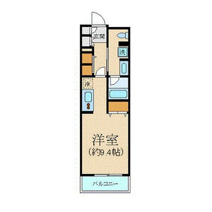 ワンルーム 間取り図