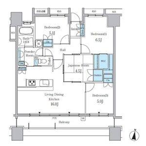 4LDK 間取り図