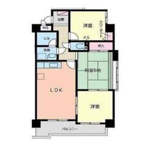 3LDK 間取り図