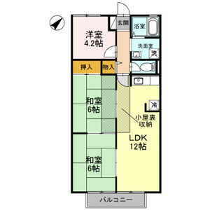 3LDK 間取り図