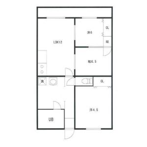 3LDK 間取り図