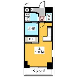 ワンルーム 間取り図
