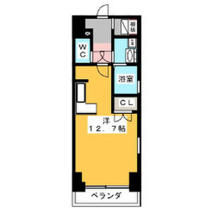 ワンルーム 間取り図
