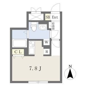 ワンルーム 間取り図