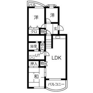 3LDK 間取り図