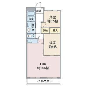 3LDK 間取り図