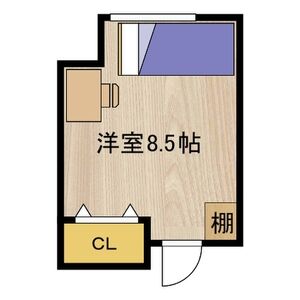 ワンルーム 間取り図