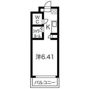 ワンルーム 間取り図