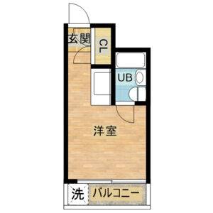 ワンルーム 間取り図