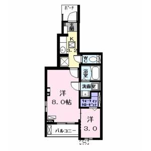 2K 間取り図