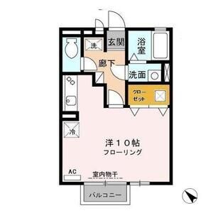 ワンルーム 間取り図