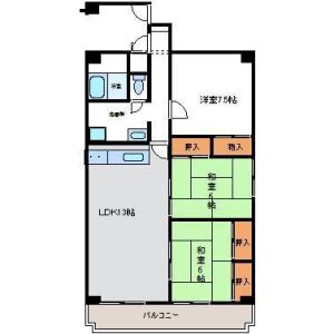 3LDK 間取り図
