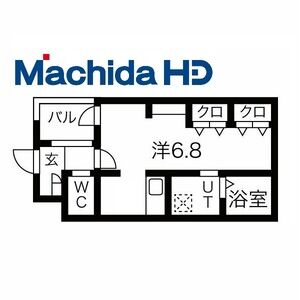 ワンルーム 間取り図