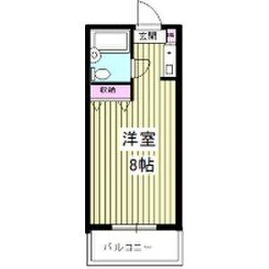 ワンルーム 間取り図