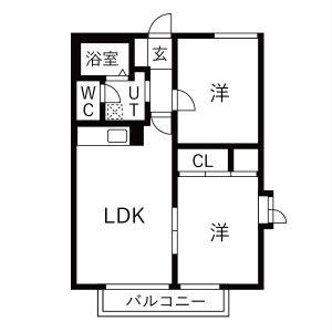 3K 間取り図