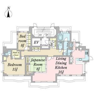 3LDK 間取り図