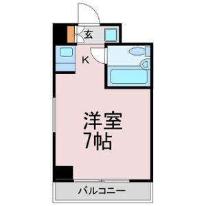 ワンルーム 間取り図