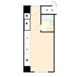 ワンルーム 間取り図