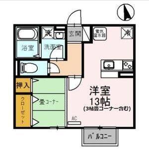 ワンルーム 間取り図