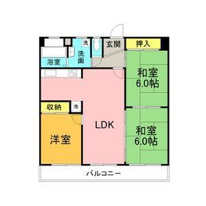 3LDK 間取り図