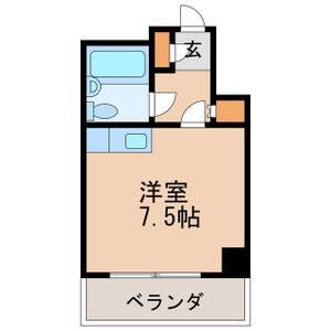 ワンルーム 間取り図