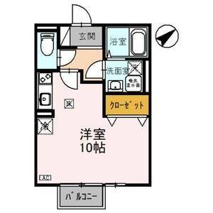 ワンルーム 間取り図