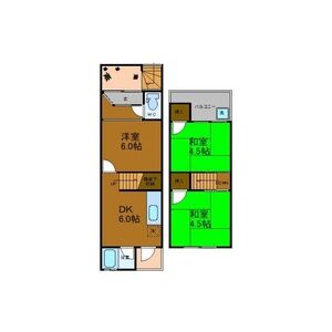 3DK 間取り図