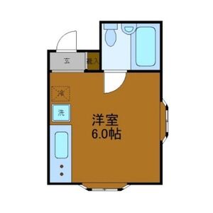ワンルーム 間取り図