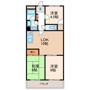 3LDK 間取り図