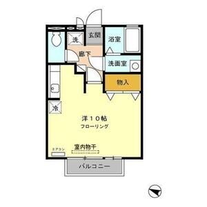 ワンルーム 間取り図
