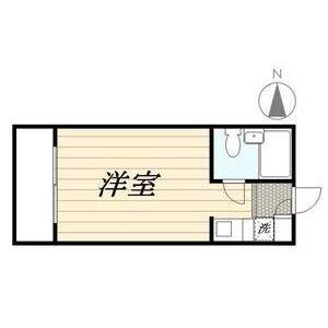 ワンルーム 間取り図