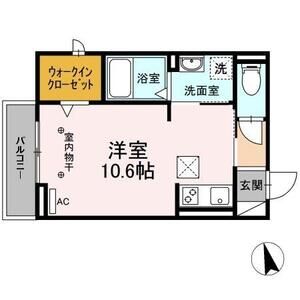ワンルーム 間取り図