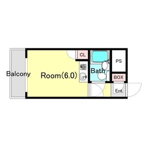 ワンルーム 間取り図