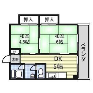 2K 間取り図