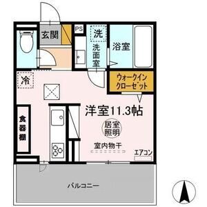 ワンルーム 間取り図