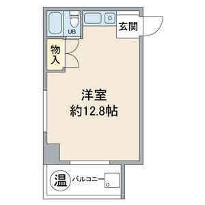 ワンルーム 間取り図