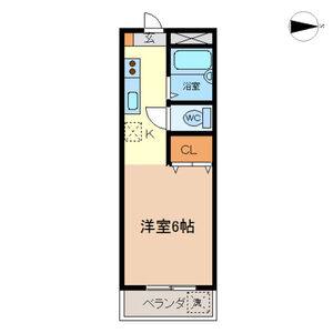 ワンルーム 間取り図